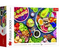 Trefl, Puzzle, Cuenco de Buda, de 3000 Piezas, Adultos y niños a Partir de 15 años