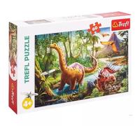 Trefl: Puzzle de dinosaurios con 60 piezas