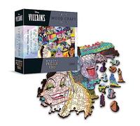 Trefl Madera: Villanos de Disney, Rally de Villanos-1000 Elementos, 100 Figuras de Cuentos de Hadas, Puzzle Moderno Premium, para Adultos y Niños a Partir de 12 años, Multicolor (20167)