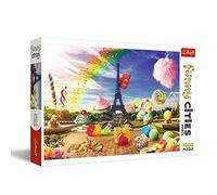 Trefl, Puzzle, Dulce Paris, de 1000 Piezas, Ciudad Graciosa, Adultos y niños a Partir de 12 años