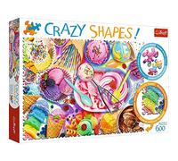 Trefl- Süße Träume, 600 Piezas, Crazy Shapes, Adultos y niños a Partir de 10 años Puzzle, Color Dulce sueño (11119)