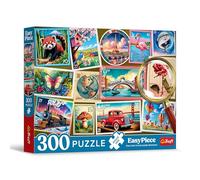 Trefl Puzzle EasyPiece Sellos de Correos – 300 piezas grandes, para adultos y niños desde 10 años
