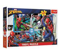 Trefl, Puzzle, El Hombre Araña, Marvel Spiderman, de 160 Piezas, para niños a Partir de 6 años