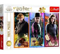 Trefl, Puzzle, En el Mundo de Magia y Hechicería, Harry Potter, de 200 Piezas, para niños a Partir de 7 años