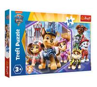 Trefl- Hilfsbereit, 24 Elementi di Maxi, per Bambini da 3 Anni Puzzels, Color Eroi in Guardia, Paw Patrol (14343)