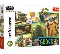 Trefl-15411 160 Piezas para niños a Partir de 6 años Puzzle, Color grogu, lucasfilm Star Wars el mandaloriano (15411)
