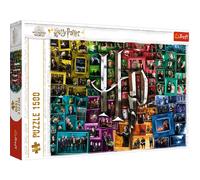 Trefl 1500 Piezas, Adultos y niños a Partir de 12 años Puzzle, Color Harry Potter: a través de Las películas, In den Filmen