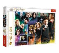 Trefl, Puzzle, Harry Potter el Mundo Mágico, de 1000 Piezas, Puzzles con Personajes, Ron, Hermione, Hogwarts, Rompecabezas, Pasatiempo Creativo, Regalo, Diversión