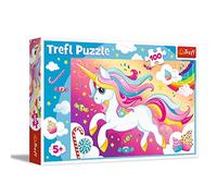 Trefl, Puzzle, Hermoso Unicornio, de 100 Piezas, para niños a Partir de 5 años