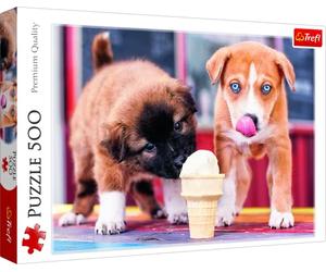 Trefl, Puzzle, Hora de Helado, de 500 Piezas, Adultos y niños a Partir de 10 años