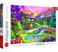 Trefl-Bergidyll 500 Piezas, Adultos y niños a Partir de 10 años Puzzle, Color idilio de montaña