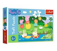 Trefl 60 Piezas, para niños a Partir de 4 años Puzzle, Color Juego de Vacaciones, Peppa Pig