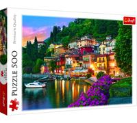 Trefl, Puzzle, Lago como, Italia, de 500 Piezas, Adultos y niños a Partir de 10 años