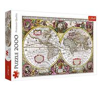 Trefl, Puzzle, Mapa del Mundo, 1630, de 2000 Piezas, Adultos y niños a Partir de 12 años