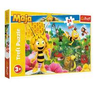 Trefl - Puzzle - Nel Mondo Dell'Ape Maia, L'Ape Maia 24 Elementi Di Maxi, per Bambini Dai 3 Anni