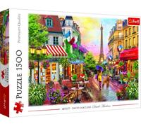 Trefl, Puzzle, París Encantador, de 1500 Piezas, Adultos y niños a Partir de 12 años