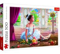 Trefl, Puzzle, Pequeña Bailarina, de 500 Piezas, Adultos y niños a Partir de 10 años
