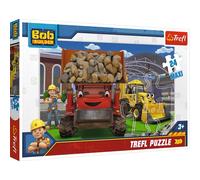 Trefl - Puzzle - Podemos Hacerlo, Bob El Constructor 24 Maxi Elementi, per Bambini Da 3 Anni