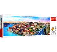 Trefl- Porto, Portugal 500 Piezas, Panorama, Adultos y niños a Partir de 10 años Puzzle, Color