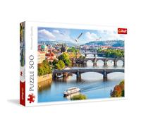 Trefl 500 Piezas, Adultos y niños a Partir de 10 años Puzzle, Color Praga, república Checa