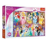 Trefl, Puzzle, Retratos de Princesas, de 160 Piezas, para niños a Partir de 6 años