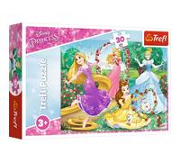 Trefl, Puzzle, Ser una Princesa, Princesas Disney, de 30 Piezas, para niños a Partir de 3 años