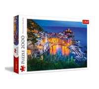 Trefl Puzzle Vernazza al Atardecer – 2000 piezas – desde 12 años