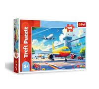 Trefl Rey de los cielos 100 Piezas-Puzle con Aviones, Entretenimiento Creativo, Juego para niños a Partir de 5 años, Multicolor (16491)