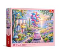 Trefl - Romantic Ride - Rompecabezas de 1000 Piezas - Paisaje costero Rompecabezas, Entretenimiento Creativo, diversión, para Adultos y niños Mayores de 14 años