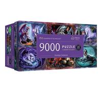 TREFL Prime-Puzzle UFT: Fantasy Creatures-9000 Piezas, Anne Stokes, puzle Grande, cartón más Grueso, bío, Eco, Entretenimiento para Adultos niños Desde los 12 años, Multicolor (81034)