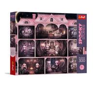 Trefl - Spooky Stories - Al Caer la Noche - Rompecabezas de 300 Piezas - Rompecabezas Colorido con un Ambiente Misterioso, Entretenimiento Creativo, diversión para niños a Partir de 8 años