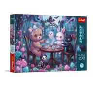 Trefl - Spooky Stories - Noche encantada - Rompecabezas de 200 Piezas - Un Rompecabezas Colorido con un Ambiente Misterioso, para niños a Partir de 7 años