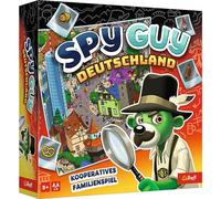 Trefl - Spy Guy Alemania - Juego de Detective cooperativo, Juego de Mesa Familiar, Tablero de Juego Gigante con Ciudad, monumentos alemanes, símbolos y Personas Famosas, para Adultos y niños a Partir