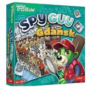 Trefl - Spy Guy Gdańsk - Juego de observación cooperativo con monumentos de la Ciudad, Tablero de Juego Grande, Juego de Mesa Familiar para Adultos y niños a Partir de 5 años