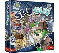 Trefl-Spy Guy-Juego de Detective Cooperativo Buscar Evidencias y Atrapar al Criminal, Gran Meseta con Ciudad, Juego Familiar para Adultos y Niños de 5 Años [ versión en francés]