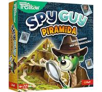 Trefl - Spy Guy Pyramid - Juego de observación cooperativa espacial con elementos móviles, juego de mesa familiar para adultos y niños a partir de 6 años