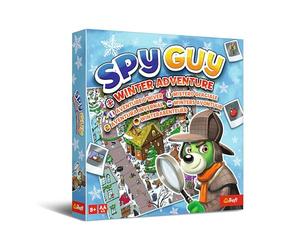 Trefl - Spy Guy Winter Adventure - Juego cooperativo de Detectives, Juego de Mesa de Familia, Busca Pruebas y Captura al Delincuente, Juego de Familia para Adultos y niños a Partir de 5 años