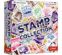 Trefl - Stamp Collection - Juego Familiar, colección de Sellos, filatelia, Lonas, Juego para Adultos y niños a Partir de 8 años