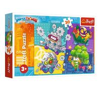 Trefl- Super Heroes, Marvel Avengers de 30 Piezas, para niños a Partir de 3 años Puzzle, Color superhéroes, Things