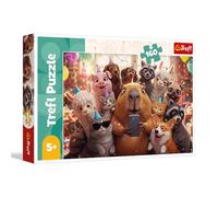 Trefl - Sweet Selfie - 160 Piezas - Rompecabezas Colorido con Animales, diversión para niños a Partir de 5 años