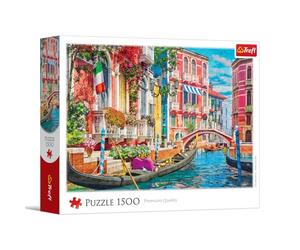Trefl - Tarde de Verano en Venecia - Puzzle de 1500 Piezas - Puzzle DIY, Entretenimiento Creativo, Puzzle clásico para Adultos y niños a Partir de 14 años