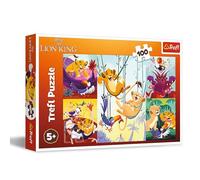 Trefl The Lion King, El heroico Rey León 100 Piezas-Puzle de Colores con los Personajes de la película Animada, Entretenimiento Creativo, Juego para niños a Partir de 5 años, Multicolor (16478)