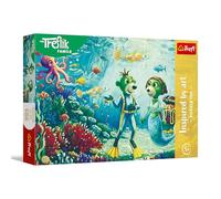 Trefl - The Treflik Family, Inspired by Art, La Magia de Las Profundidades - 100 Piezas - Rompecabezas Coloridos con Personajes de Cuentos de Hadas, diversión para niños a Partir de 5 años