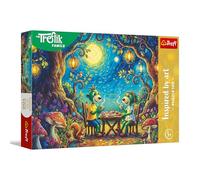 Trefl - The Treflik Family, Inspired by Art, Reunión en la cafetería - 100 Piezas - Rompecabezas Coloridos con Personajes de Cuentos de Hadas, diversión para niños a Partir de 5 años