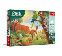 Trefl - The Treflik Family, Inspired by Nature, Koalas y canguros - 100 Piezas - Rompecabezas a Todo Color con Personajes de Cuentos de Hadas, diversión para niños a Partir de 5 años