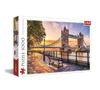 Trefl Tower Bridge, Londres-Puzle de 1000 Piezas-Rompecabezas DIY con Monumentos, Entretenimiento Creativo, para Adultos y Niños Mayores de 12 años, Multicolor (10774)