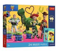 Trefl: Toy Story - Juguetes y amigos Maxi rompecabezas - 24 piezas
