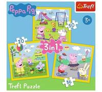 Trefl 3W1 Wesoĺy Dzieĺ Peppy [Puzzle]