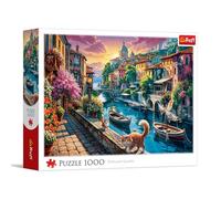 Trefl - Vacaciones en Italia - 1000 Piezas - Rompecabezas para Montar uno Mismo, Entretenimiento Creativo, Rompecabezas clásico para Adultos y niños a Partir de 14 años