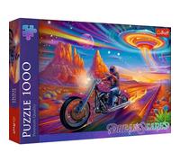 Trefl DreamScapes: Viaje Loco-Puzle de 1000 Piezas-Serie de Cuadros del Mundo de ensueño, para Adultos y niños a Partir de 14 años, Multicolor (10930)
